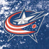 NHL Columbus Blue Jackets Frozen Moto E5 Play Skin
